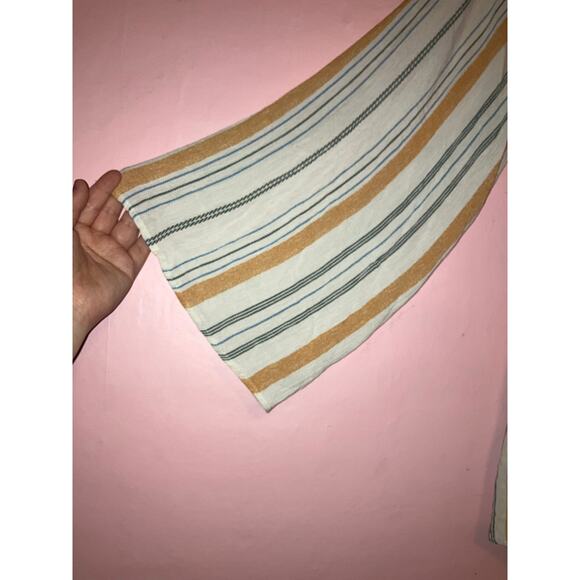 Altar'd State striped summer tie-front romper size small - Picture 2 of 6